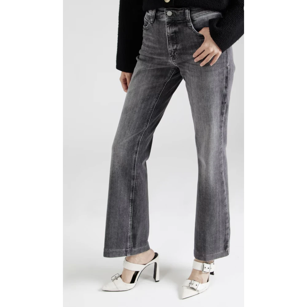 MAC Authentieke Bootcut Jeans Gray Dames