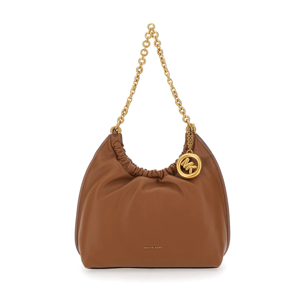 Michael Kors Women's Brown Shoulder Bags, One Size, Sm Cinch Conv Shldr
