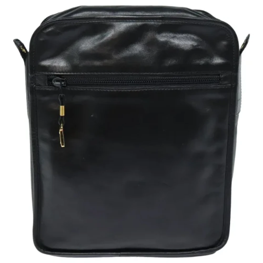 Loewe Pre-owned Leather crossbody-bags Black Dames