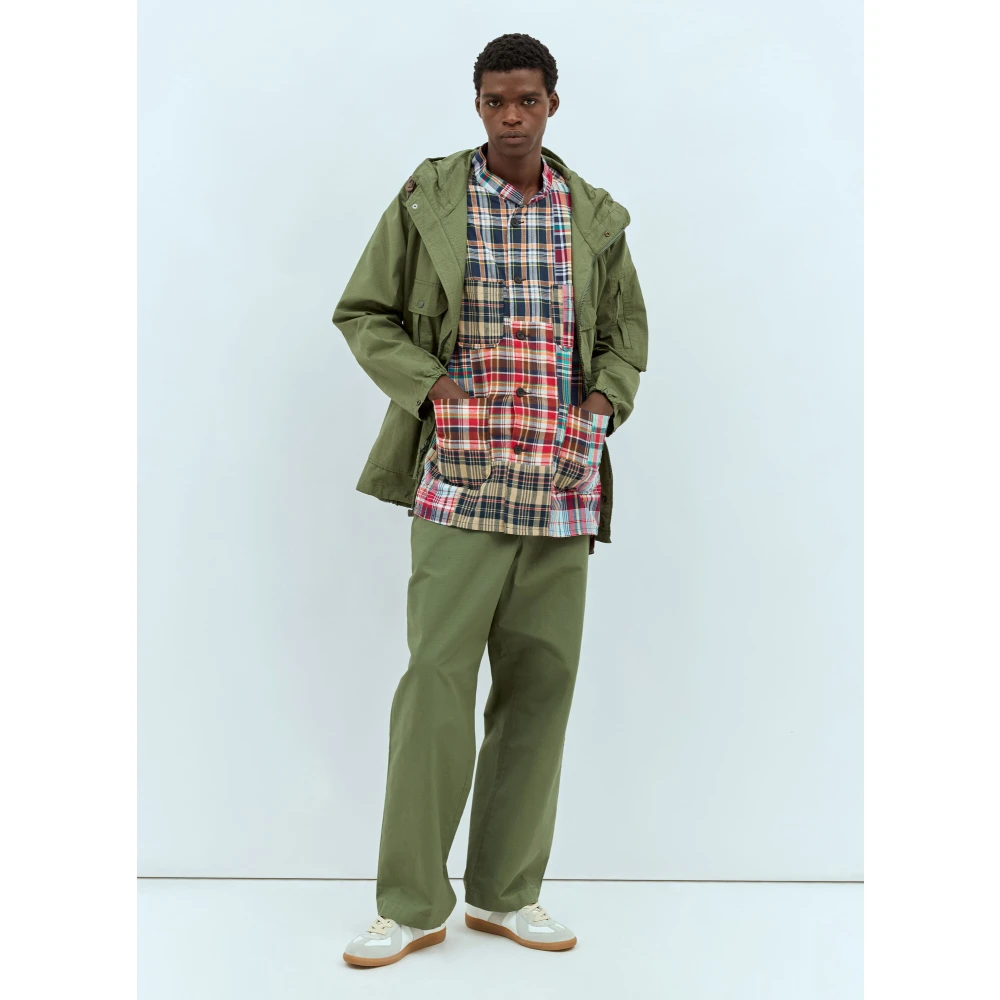 Engineered Garments Geruite Katoenen Overhemd Multicolor Heren