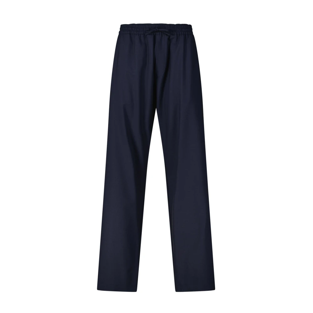 Msgm Relaxed-Fit wollen broek Blue Heren