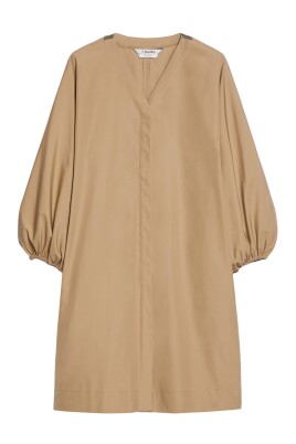 cotton-v-neck-dress-with-lurex-detail