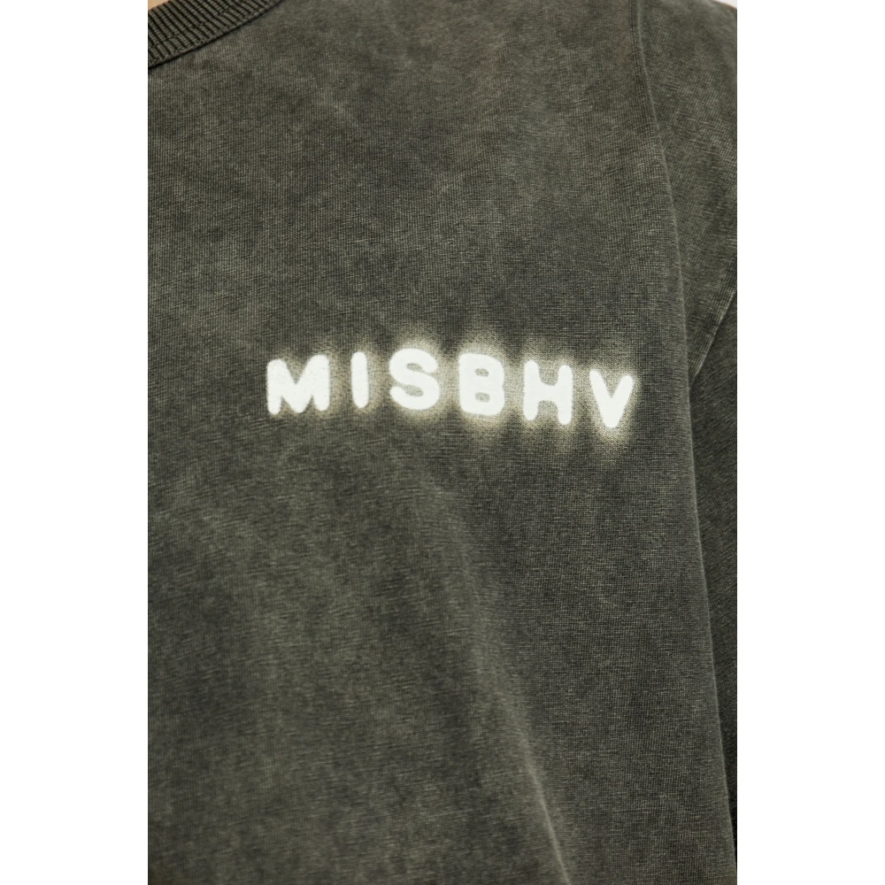 Misbhv T-shirt met logo Gray Heren