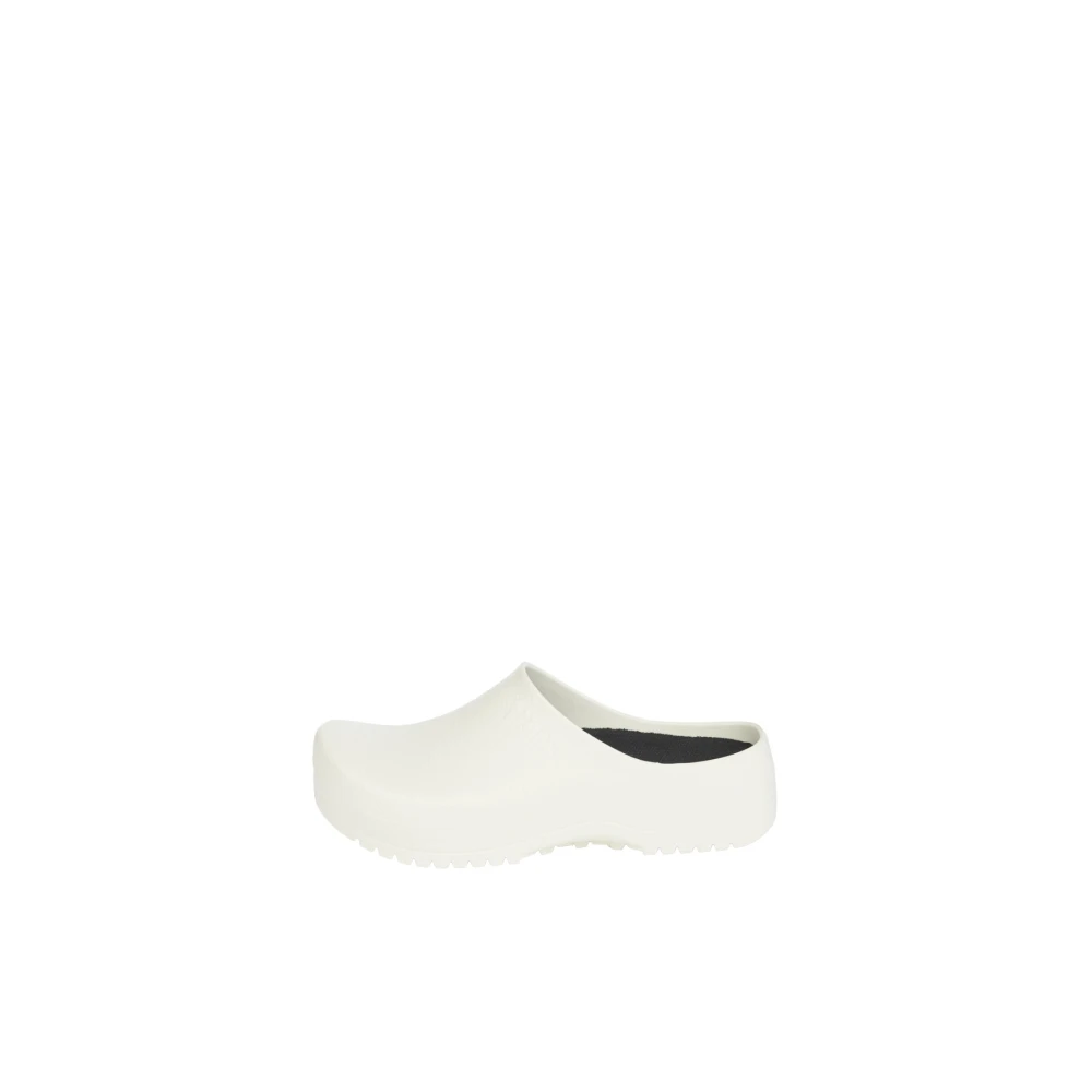 Birkenstock Super-Birki Tofflor White, Dam