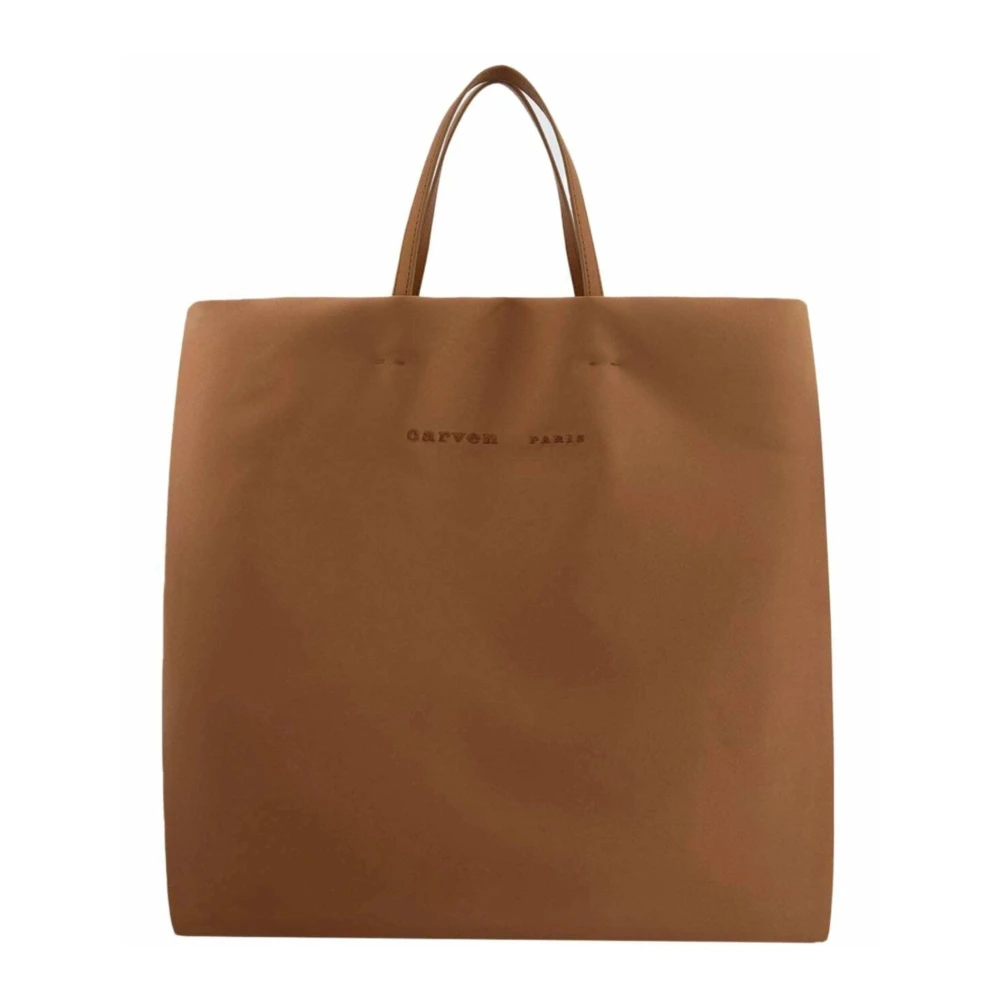 Carven Brown Shopping Bags, Female, One Size, Jeanne Bag