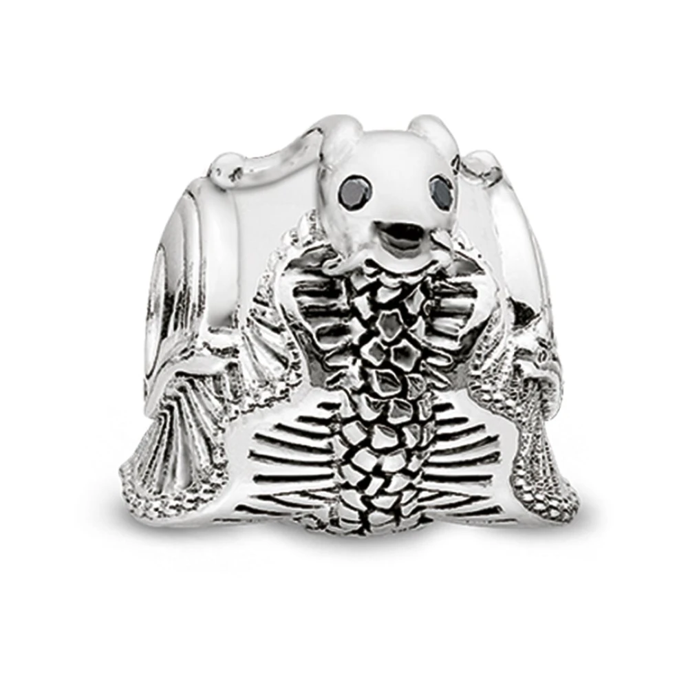 Thomas Sabo Silver Svart Snigel Pärla Smycken Gray, Dam