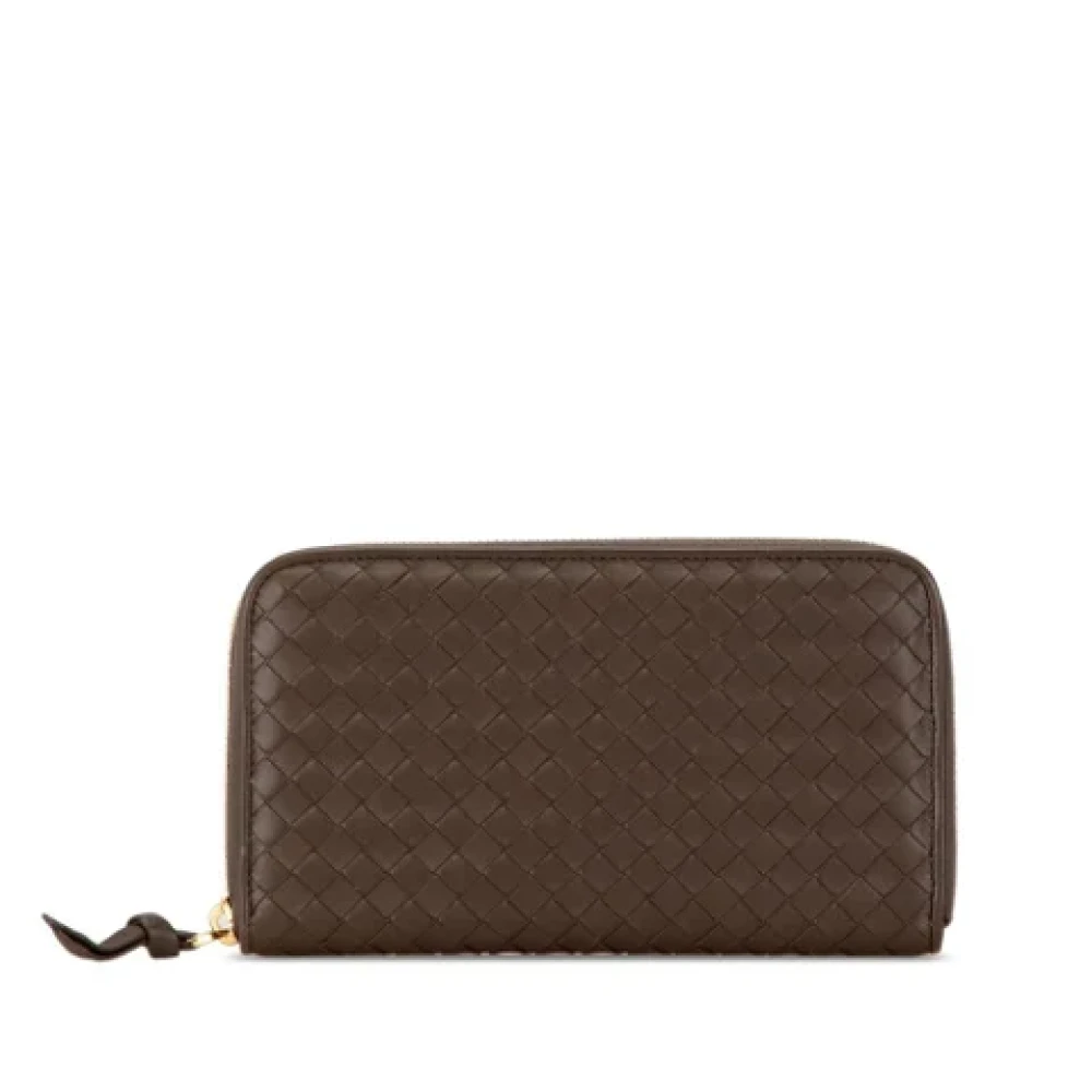 Bottega Veneta Vintage Pre-owned Leather home-office Brown Dames