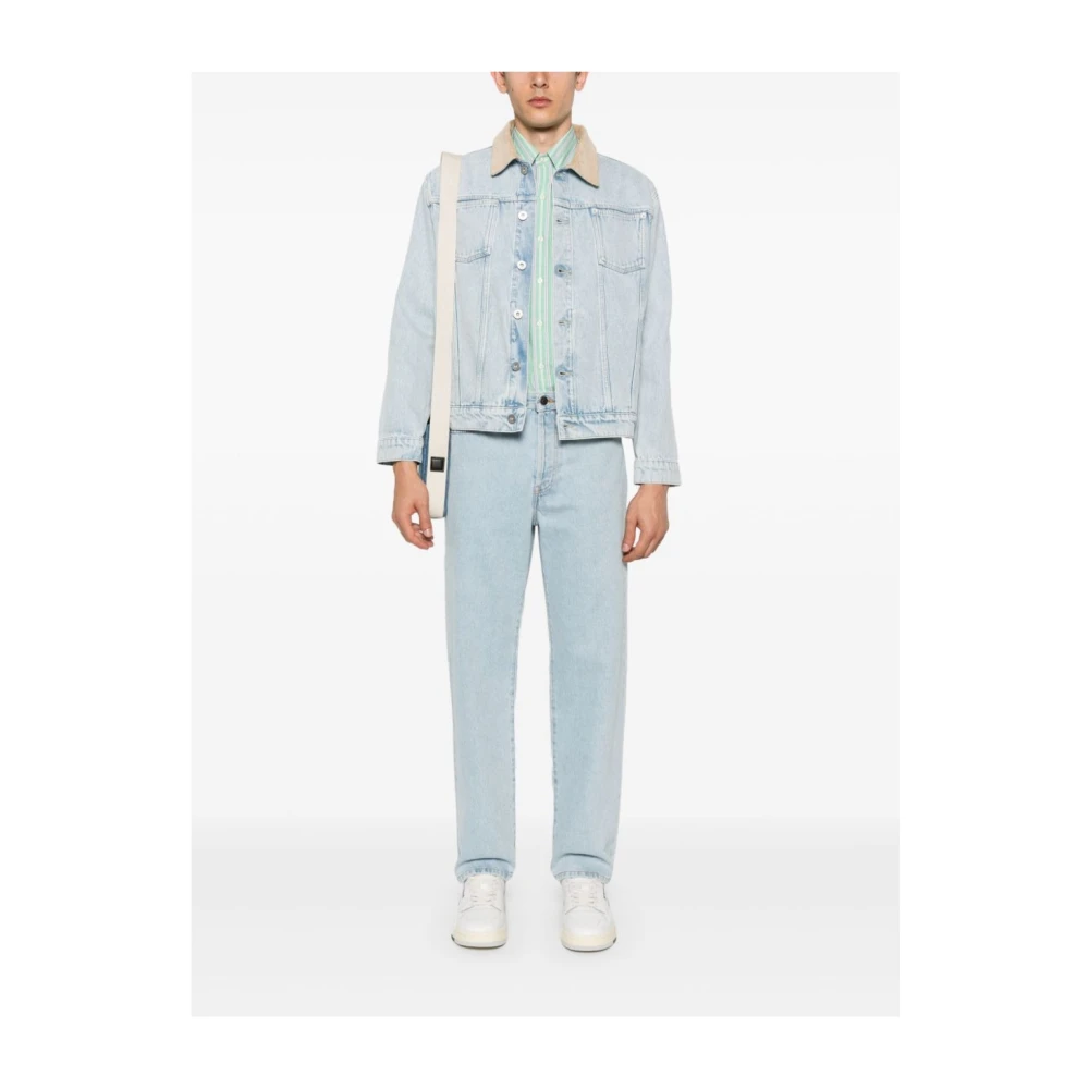 Drole de Monsieur Denim Jack Collectie Blue Heren