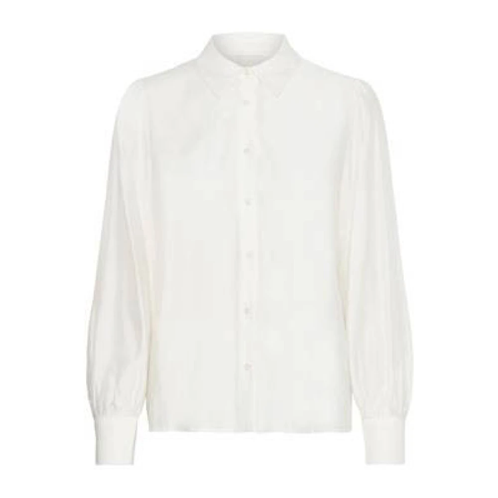 Ichi Cloud Dancer Blouse Freewear White Dames