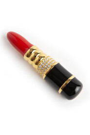 lipstick brooch