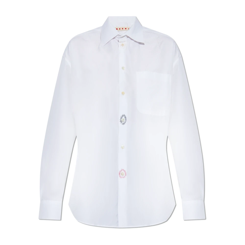 Marni Donna Bianco Camicette M, New,