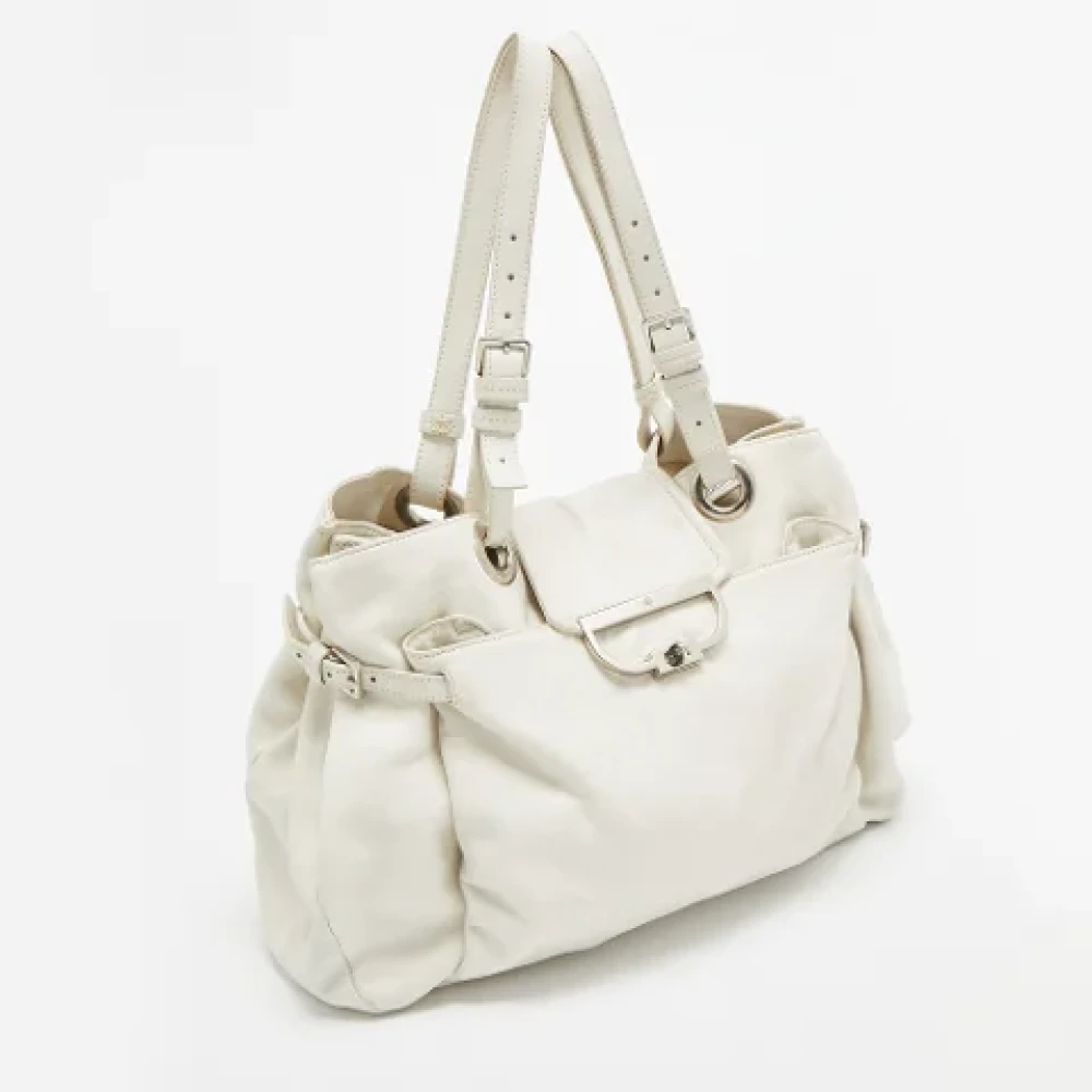 Mulberry Pre-owned Leather totes White Dames
