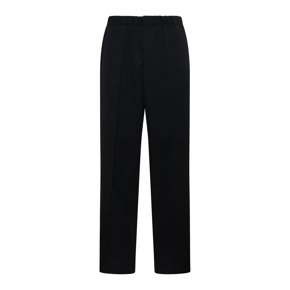 Jil Sander Zwarte broek voor heren Black Heren