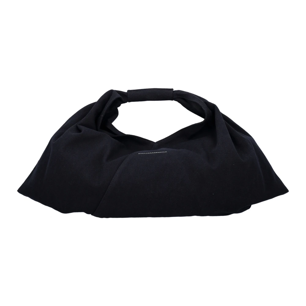 MM6 Maison Margiela Zwarte handtas met numerieke manchet Black Dames