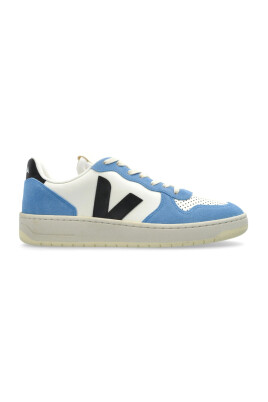 blue-mesh-lace-up-sneakers
