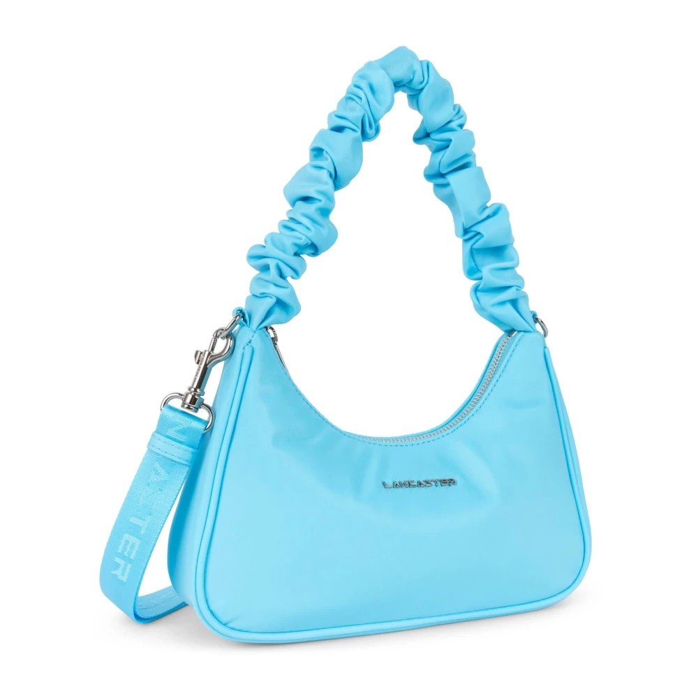 Lancaster Blauw Atoll Rits Basic Chouchou Baguette Blue Dames