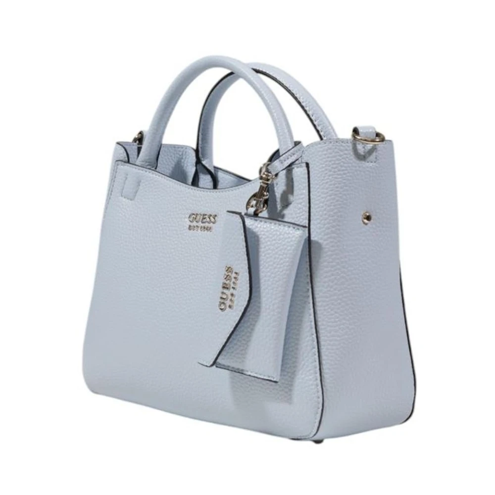 Guess Middelgrote Polyurethaan Handtas Dames Collectie Blue Dames