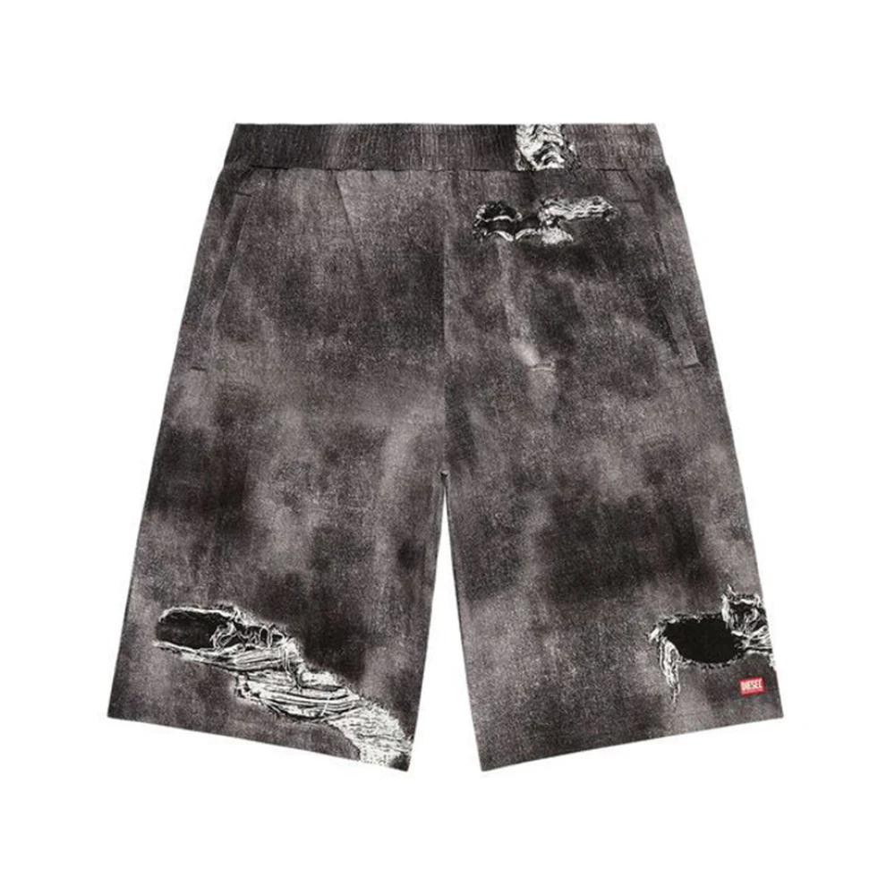 Diesel Men's Multicolor Stylish Trousers - Bermudas - L - Shorts