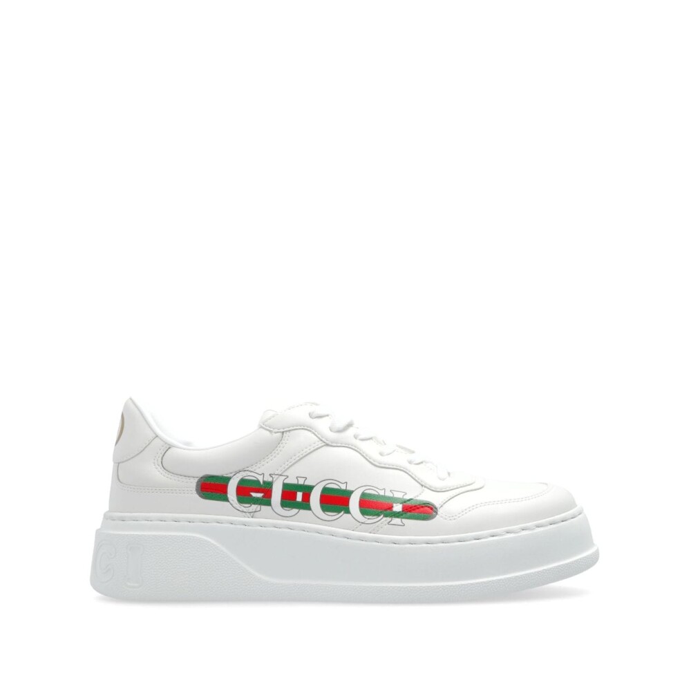 Witte Panel Logo Sneakers Gucci Sneakers Miinto