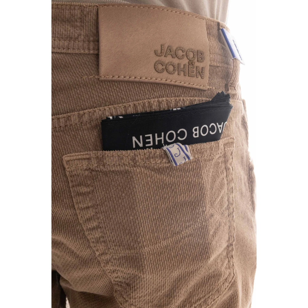Jacob Cohën Luxe 5-Pocket Bard Fit Jeans Brown Heren