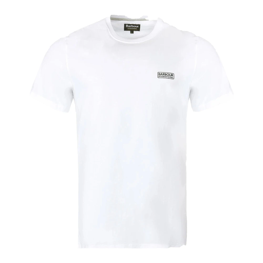 Barbour Men's White T-Shirts, Xl, Iconic T-Shirt With Logo