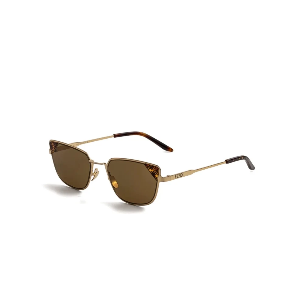 Fendi Women's Yellow Sunglasses, 54 Mm, Signature Sunglasses