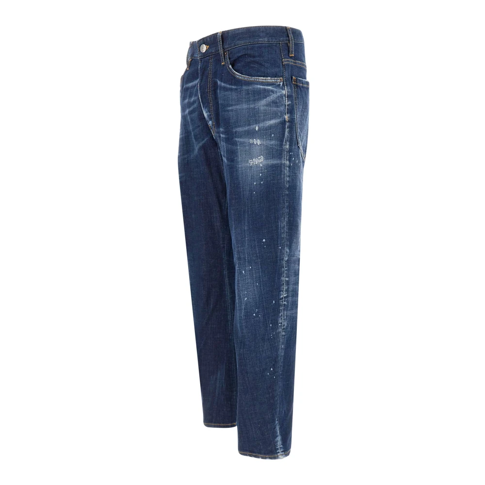 Dsquared2 Stijlvolle Jeans voor Mannen Blue Heren