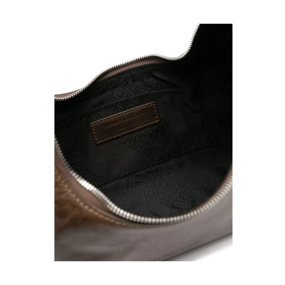 Marge Sherwood Cederbruine Schoudertas met Logo Brown Dames