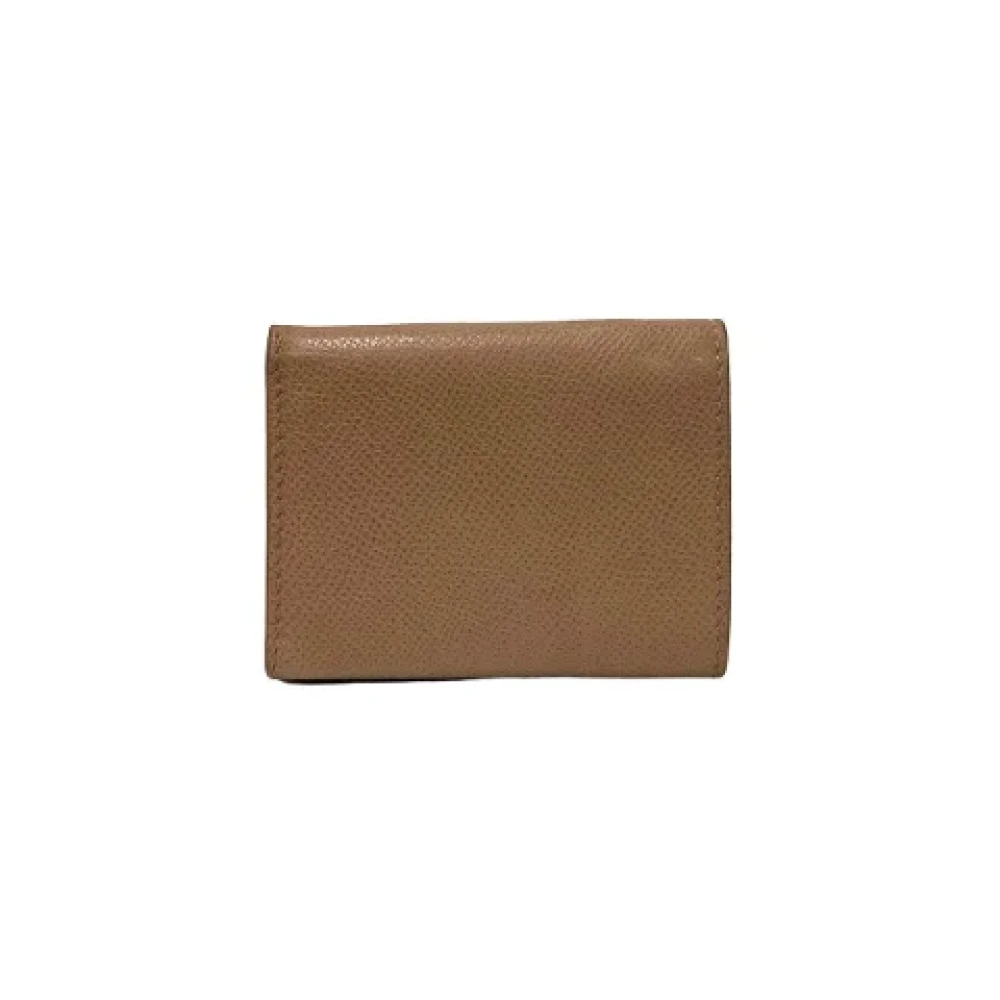 Dior Vintage Pre-owned Leather wallets Pink Dames