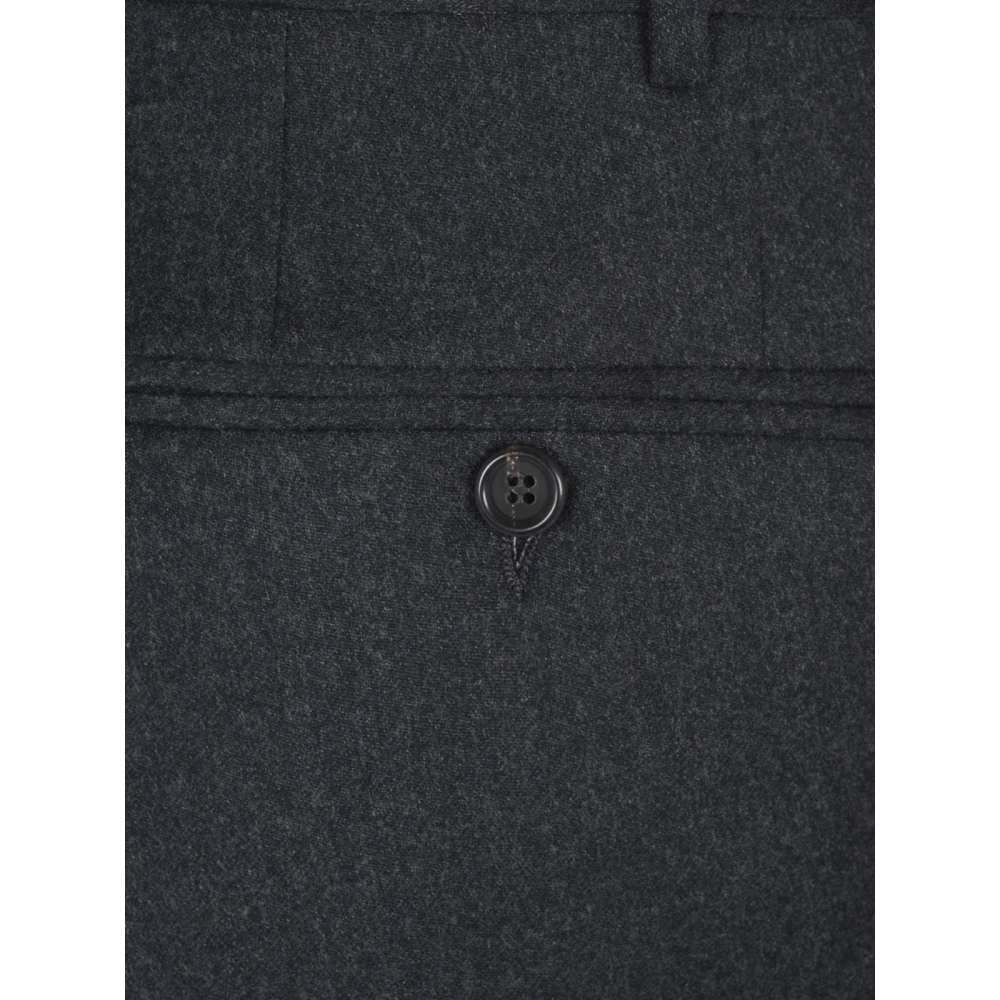 Canali Grijze Broek Prenda DE Manga Gray Heren