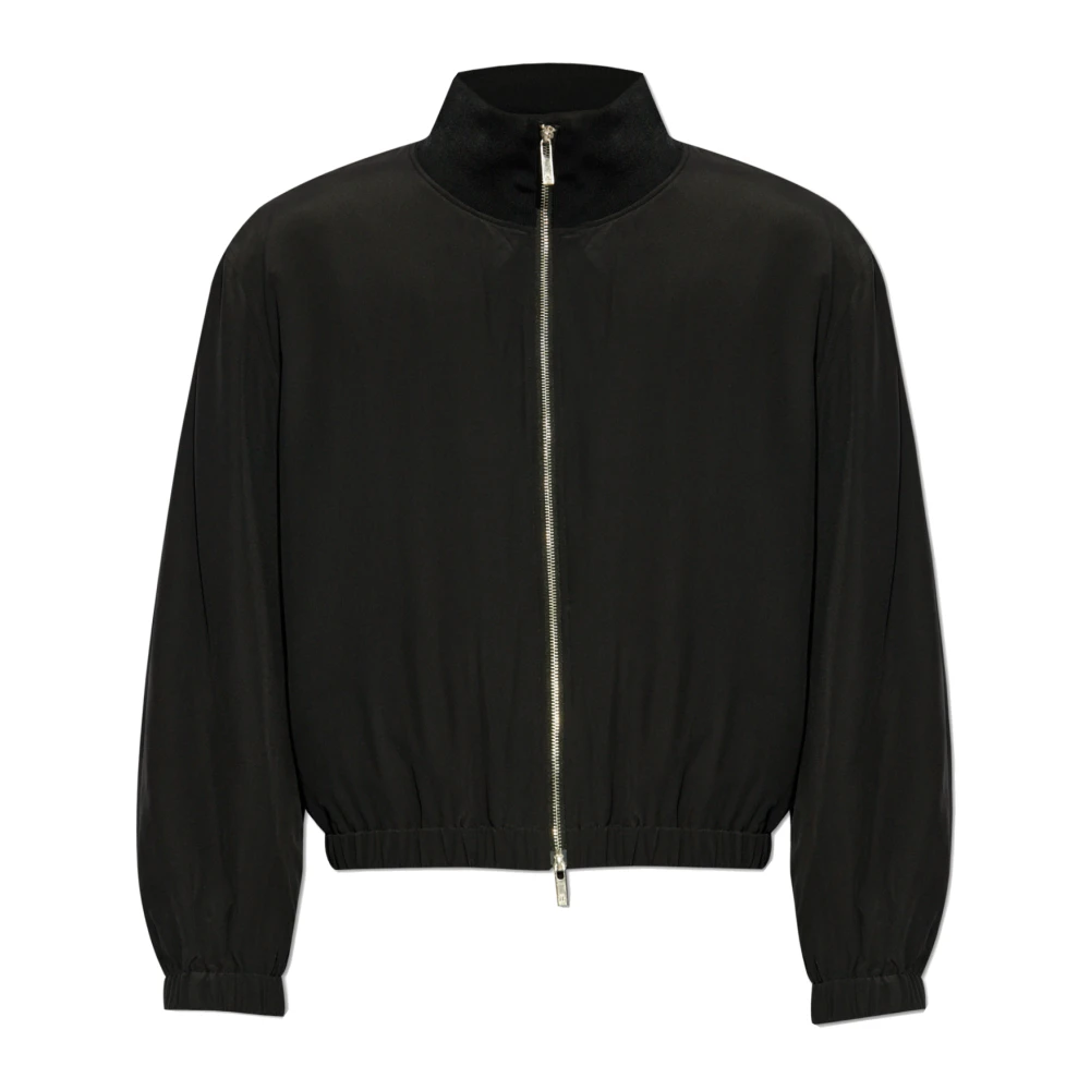 Helmut Lang 'Bomber' jack Black Heren