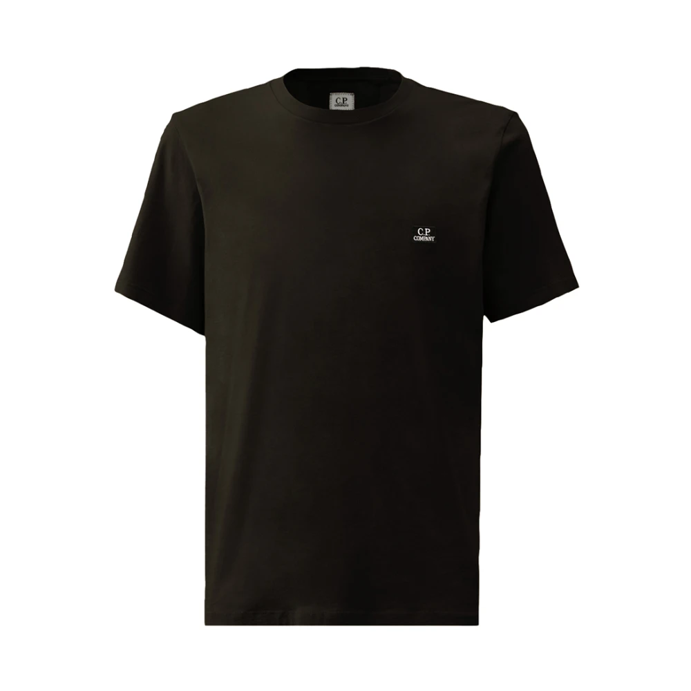 C.p. Company Men's Black Cotton Jersey T-Shirt Regular Fit