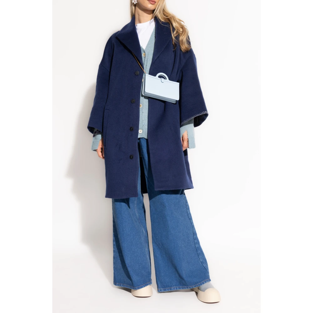 Marni Wollen jas Blue Dames