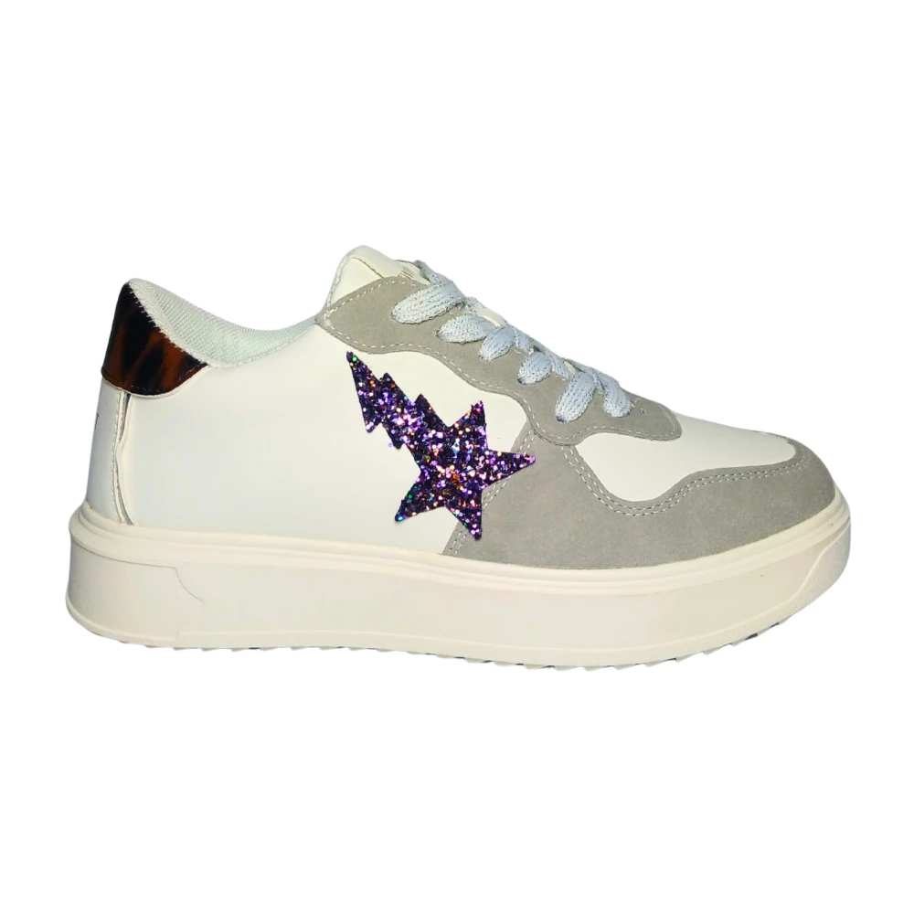 Twinset White Sneakers, Female, 8 Uk, Sneaker Pelle