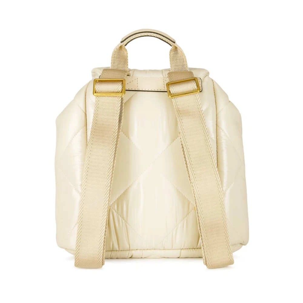 Moncler Opvouwbare Toplogo Rugzak Room Beige Dames