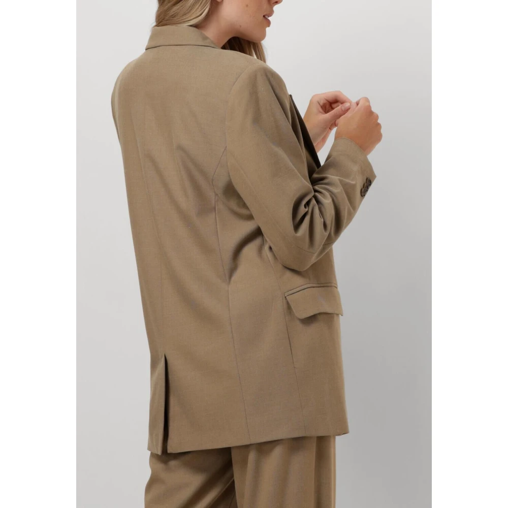 Aaiko Elegante Twill Blazer Beige Dames