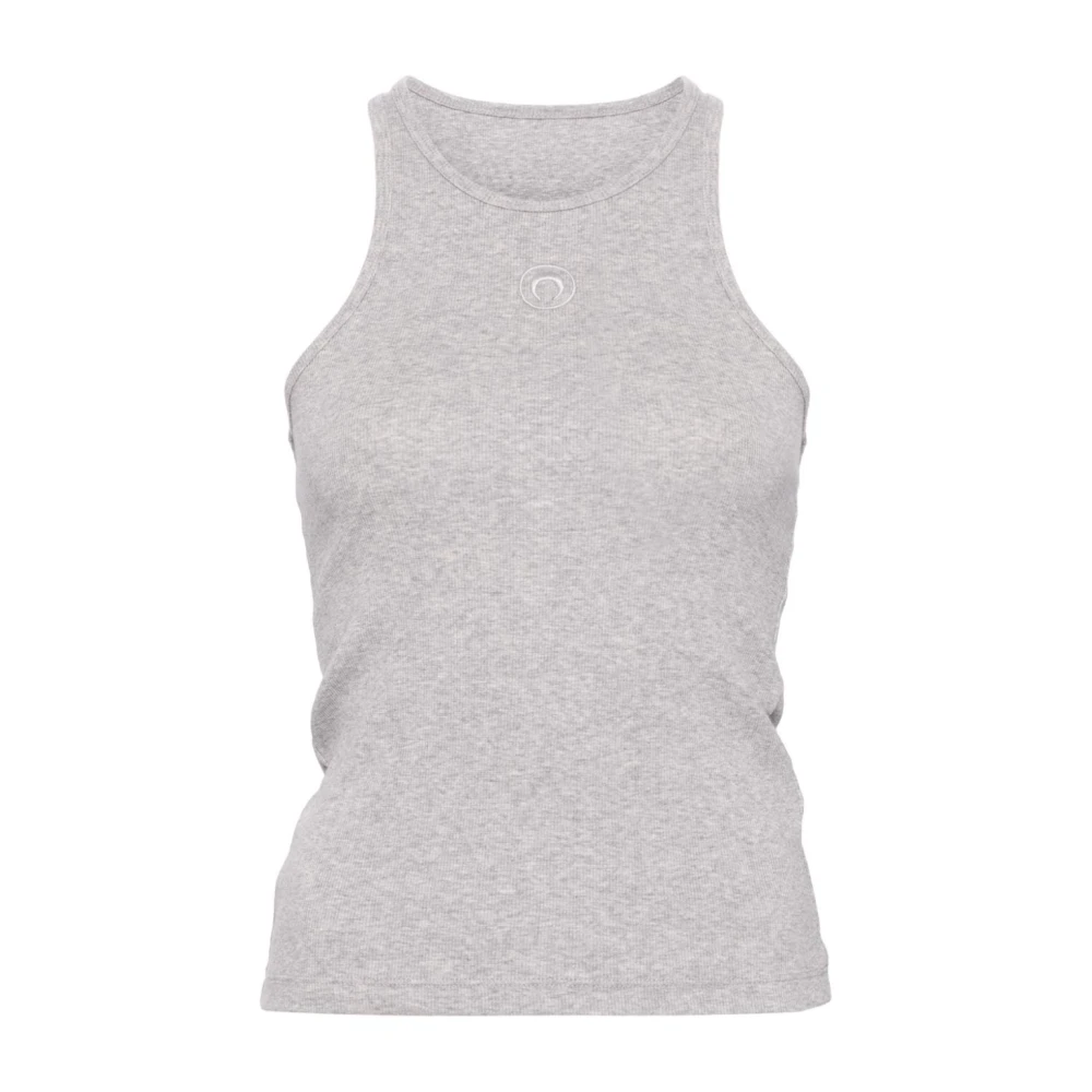 Marine Serre Grijze Top Gray Dames