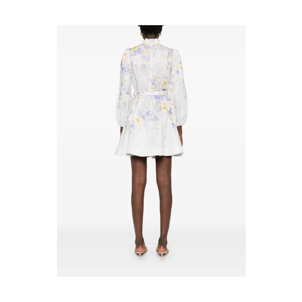 Zimmermann Lila Paarse Knoopjurk Multicolor Dames