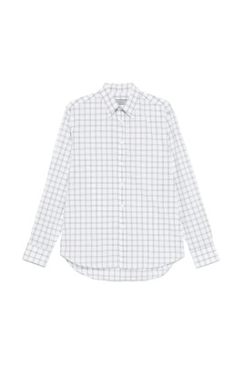 checkered-front-button-long-sleeve-blouses