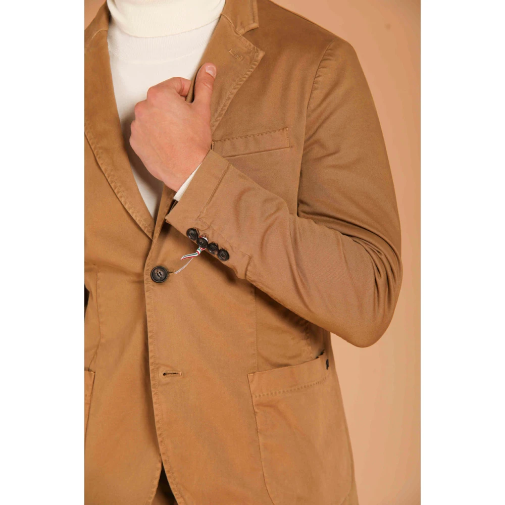 Mason's Da Vinci Heren Blazer Regular Fit Brown Heren