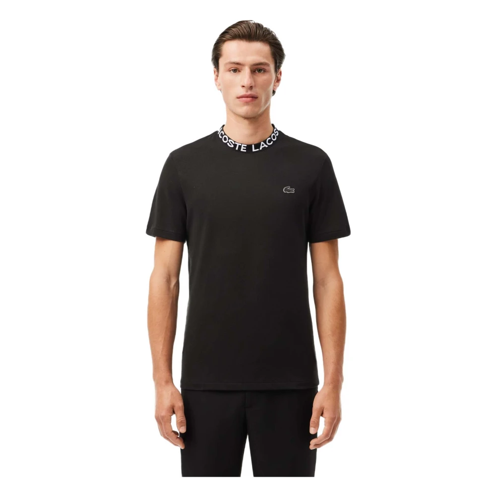 Lacoste Th7488-00-031 T-shirt Black Heren
