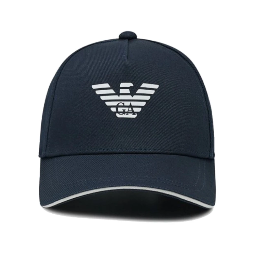 Emporio Armani Men's Blue Hats & Caps, One Size, Hats & Beanies By Armani