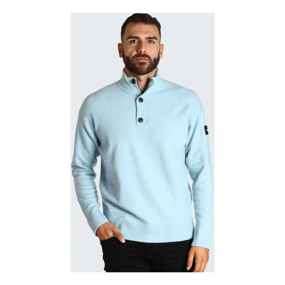 Calvin Klein Moderne Stijlvolle Sweaters Blue Heren