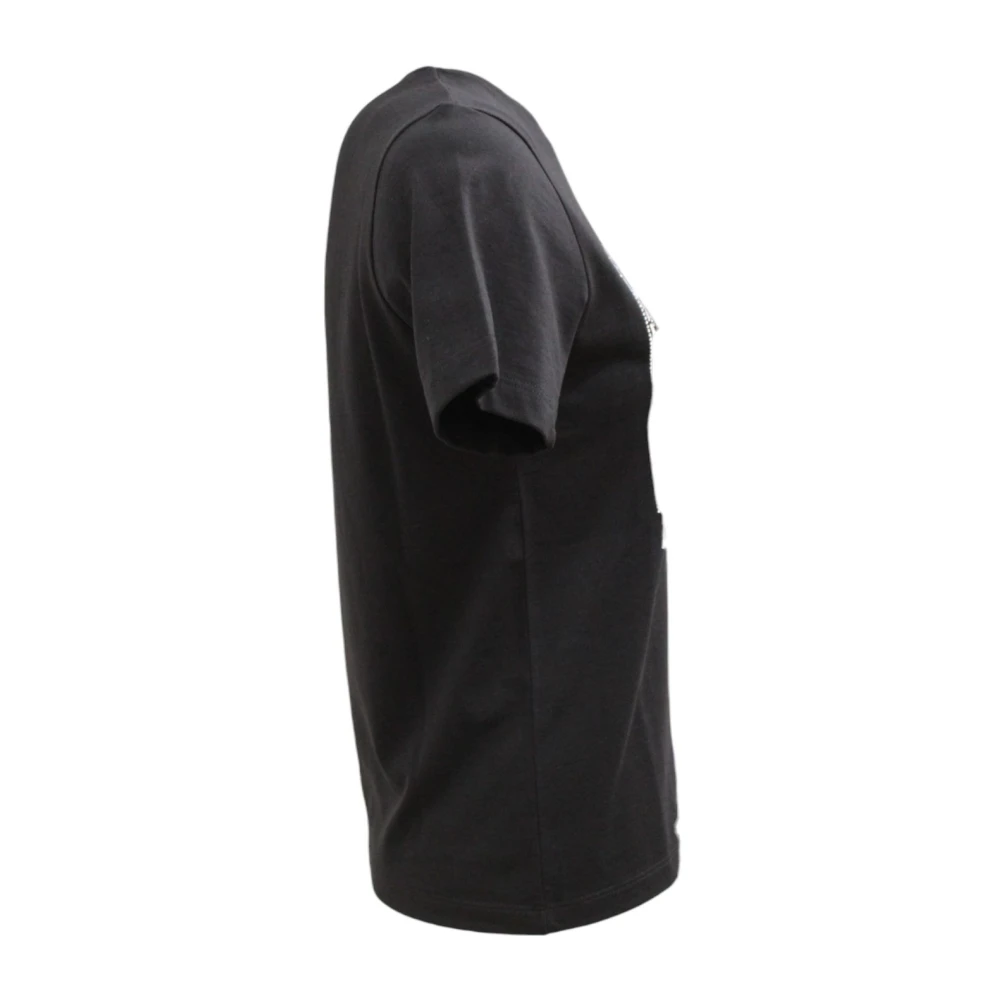 Gaëlle Paris Korte Mouw T-shirt Black Dames