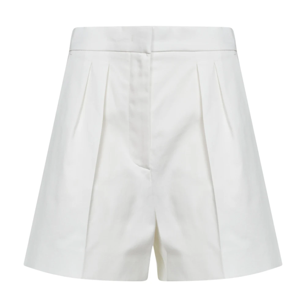 Max Mara Women's Gray Casual Shorts, 2XS, Tabacco Shorts