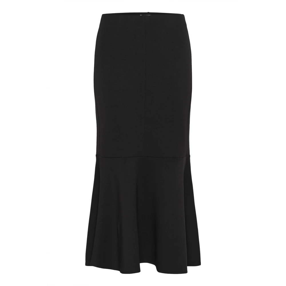 Inwear Black Midi Skirts, Female, 2XL, Vincent Skirt