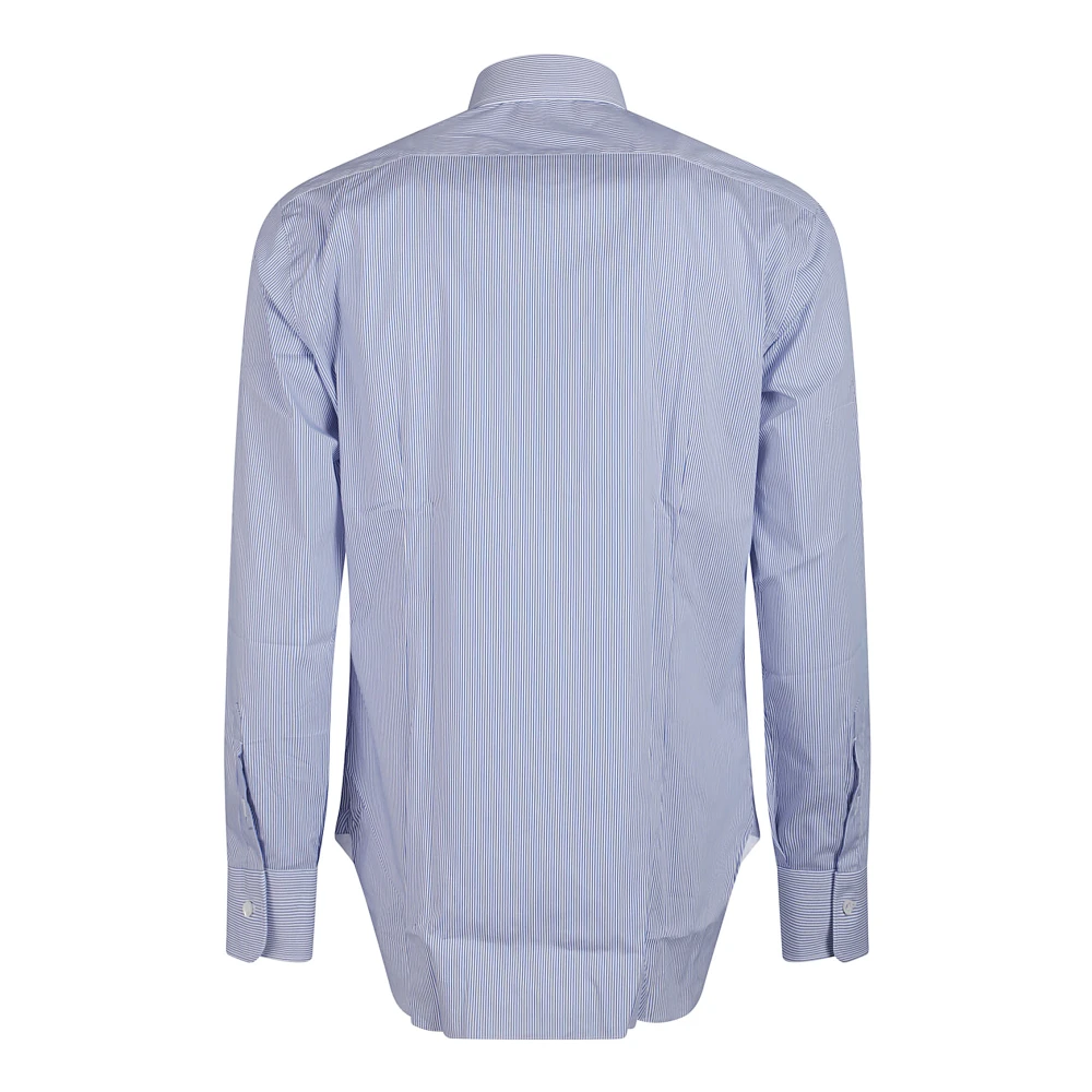 Barba Napoli Stijlvolle longsleeve shirt Blue Heren