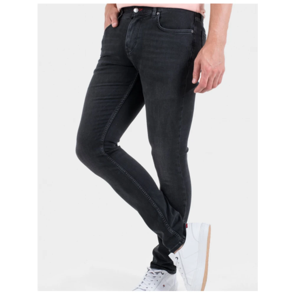 Tommy Hilfiger Extra Slim Layton Zwarte Jeans Black Heren