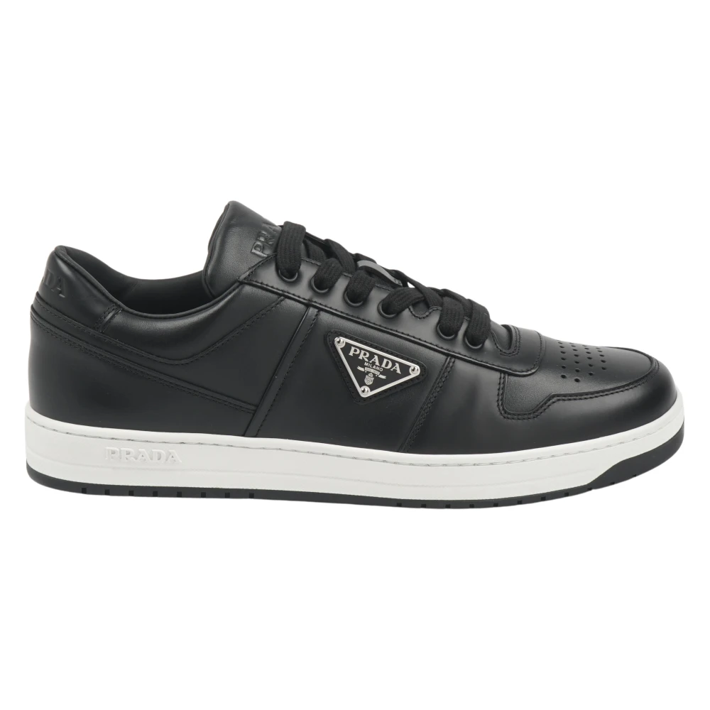 Prada Downtown Sneakers Heren Schoenen Zwart