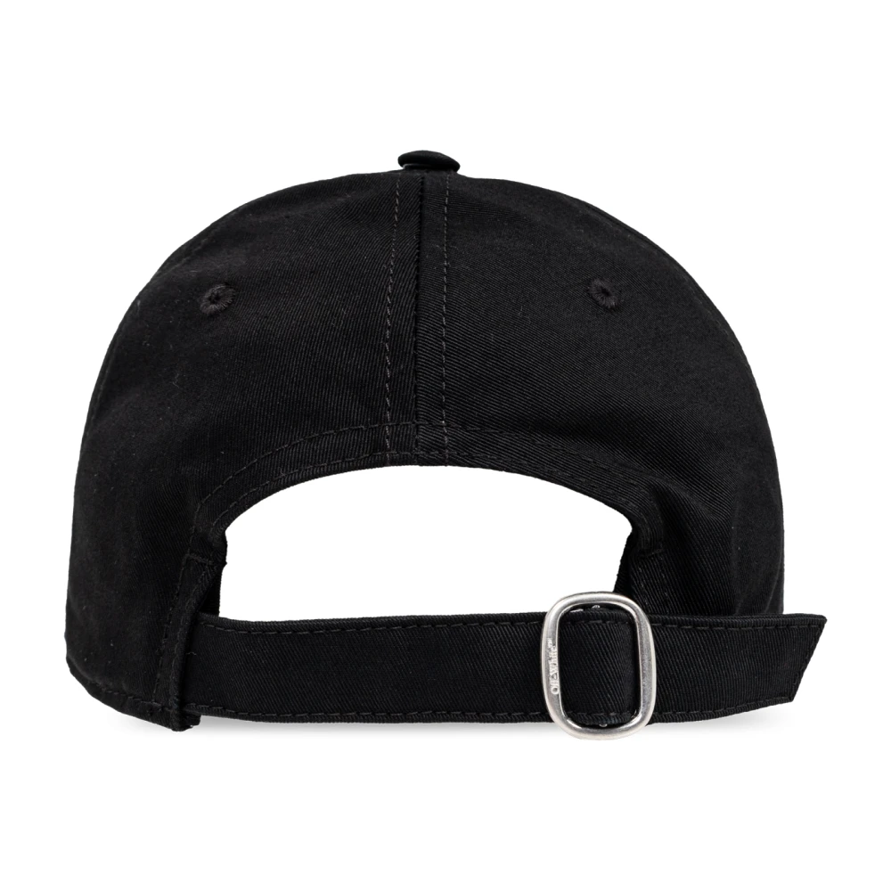 Off White Baseball Cap Black Heren